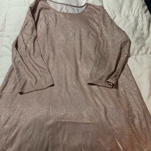 GOLD SPARKLE DRESS